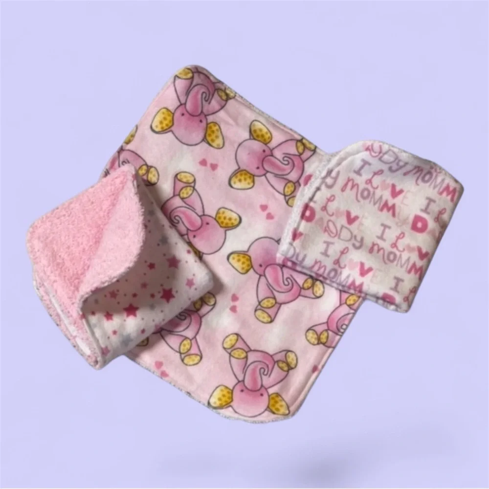 NWT 🫧Eco-Friendly Handmade reusable baby/toddler washcloths.